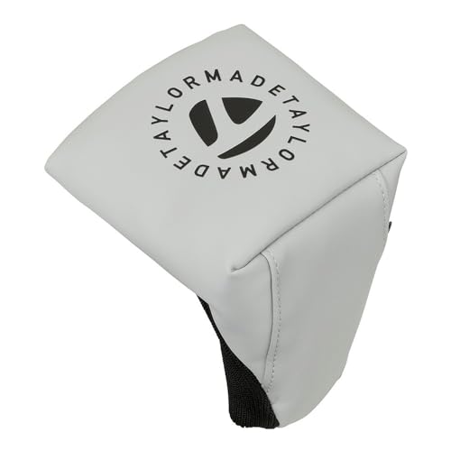 

TaylorMade Circle Logo Putter Cover, Mallet, Gray/Black, Unisex Adult Headcover, UN791, 26SS