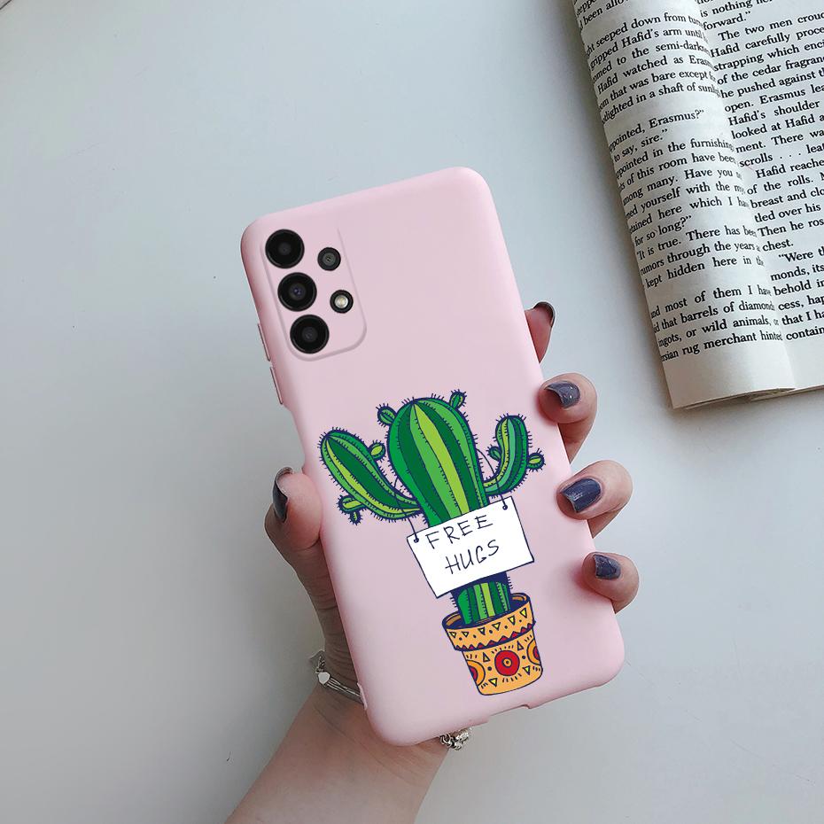 For Samsung A13 4G Case Cute Cartoon Painted Cover Silicone Soft TPU Phone Case For Samsung Galaxy A13 A 13 A 03 A03 Core Fundas