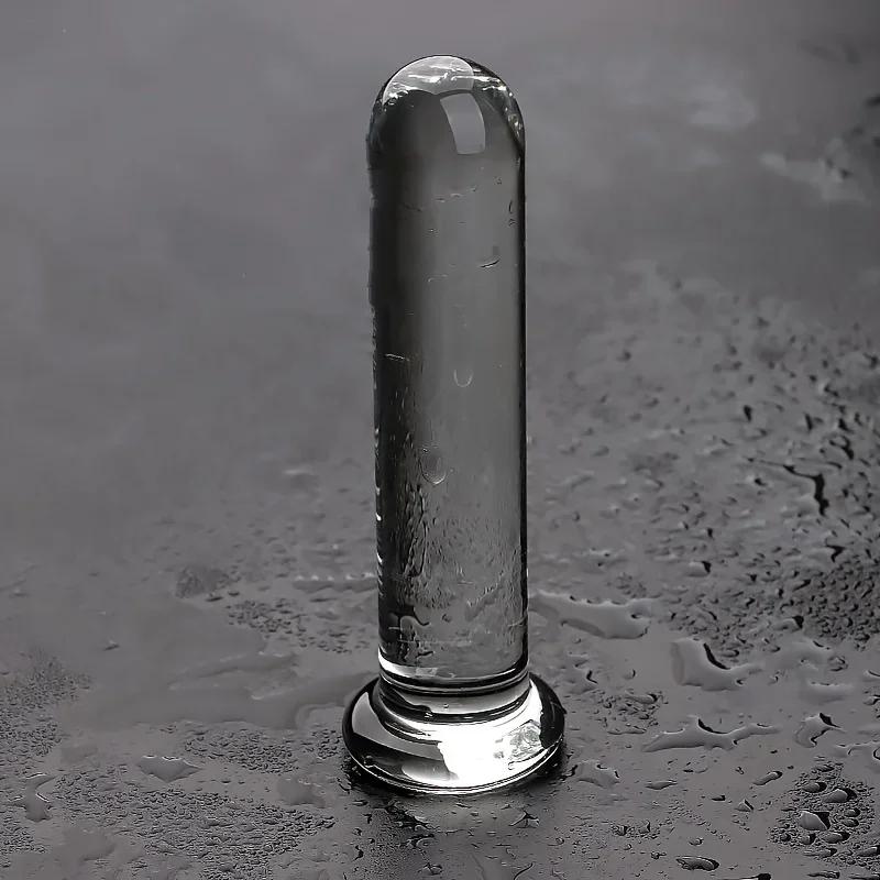 Transparent  Anal Plug Dildo Adult Sex Toys Shape Butt Plug Dildos  Anal Pleasure Sex Toys Anal Trainer For Women&Men Couple
