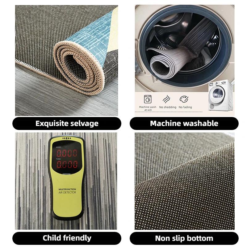 Evropské luxusní koberce do obývacího pokoje 200x300 Dekorace Domov Koberce s velkou plochou Dekorace ložnice Koberec do salonku Pratelné podložky na podlahu