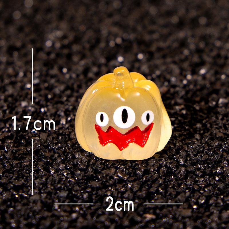 Halloween Creative Skull and Ghost Trinkets for Home, Car, Desktop Resin Craft Decorative Trinkets