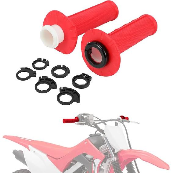

Мотоциклетные накладные ручки 7/8” руль ручка универсальные для KLX 140 KLX300R CRF250F CRF300L YZ250F YZ450F DRZ400 TW200 YFZ450 внедорожный питбайк квадроцикл красный