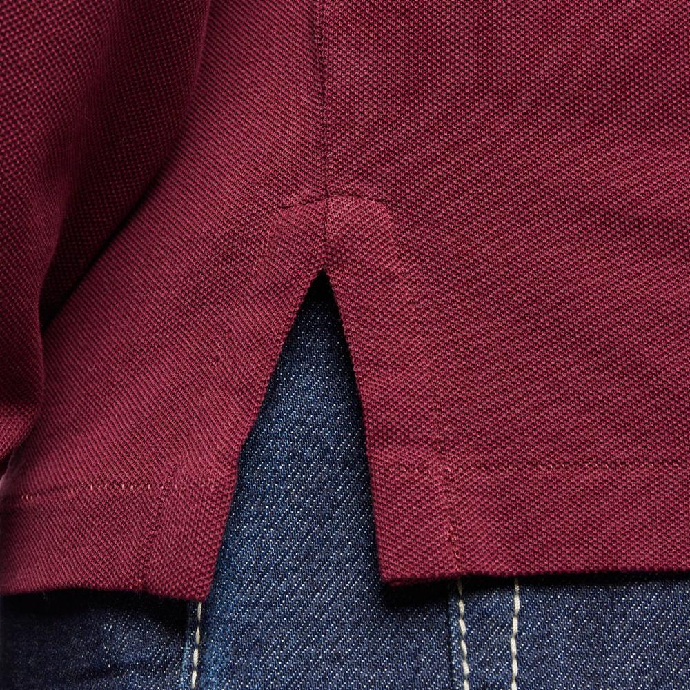 

Polo Ralph Lauren SS24 Вышитая рубашка поло с длинным рукавом, воротником и маленьким логотипом пони, мужские топы, бордовый, 710720846-006 S