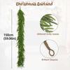 Pine Needles Realisticl Green Garland Real Touch Artificial Pine Tree Decor  Winter Decor