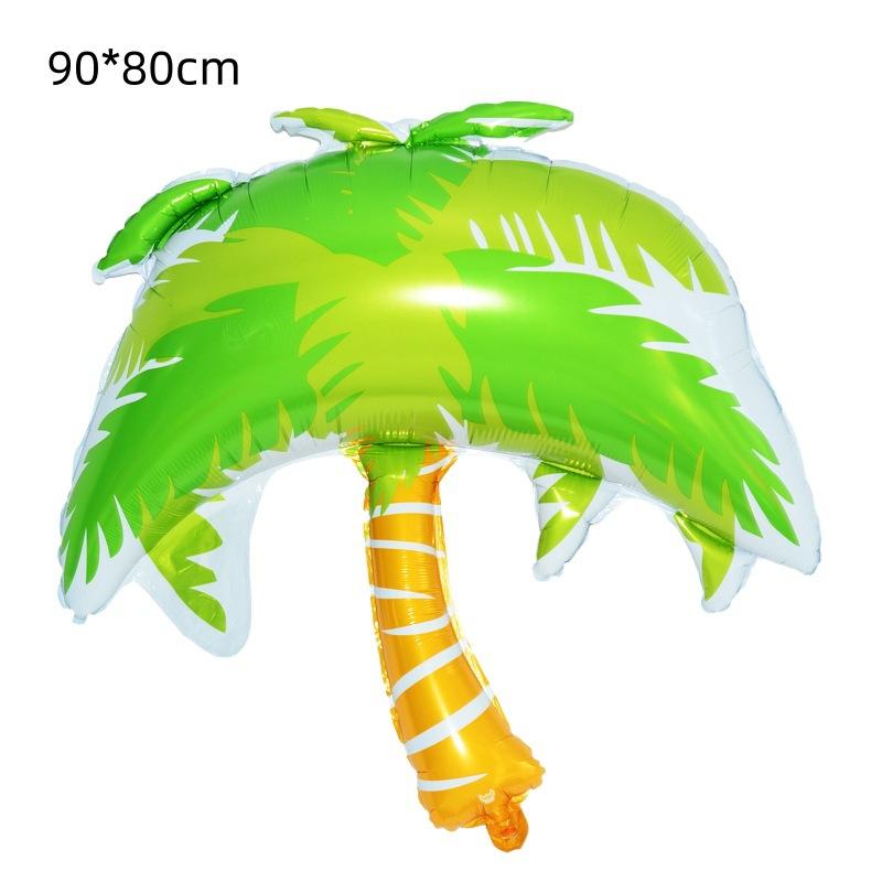 Mexican Carnival Flag Burrito Pitana Aluminum Balloon Cactus Avocado Carnival Party Balloon