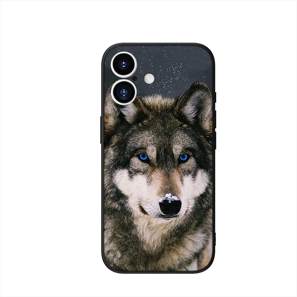 for Samsung Galaxy A07 A13 A12 A14 A23 A42 A50 A51 A52 A53 A70 A71 A72 A21S A04 Note 20 9 8 10 Case Stalking Wolf Art Animal