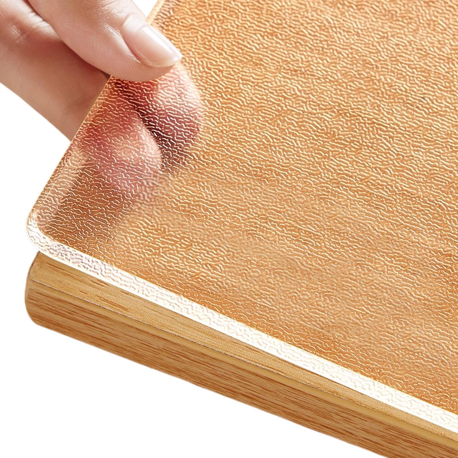 

Clear Table Cover Protector 24 X 24 Inch Clear 1.6cm Thick Frosted Table Protector Waterproof Transparent Tablecloth For Dining China Mainland