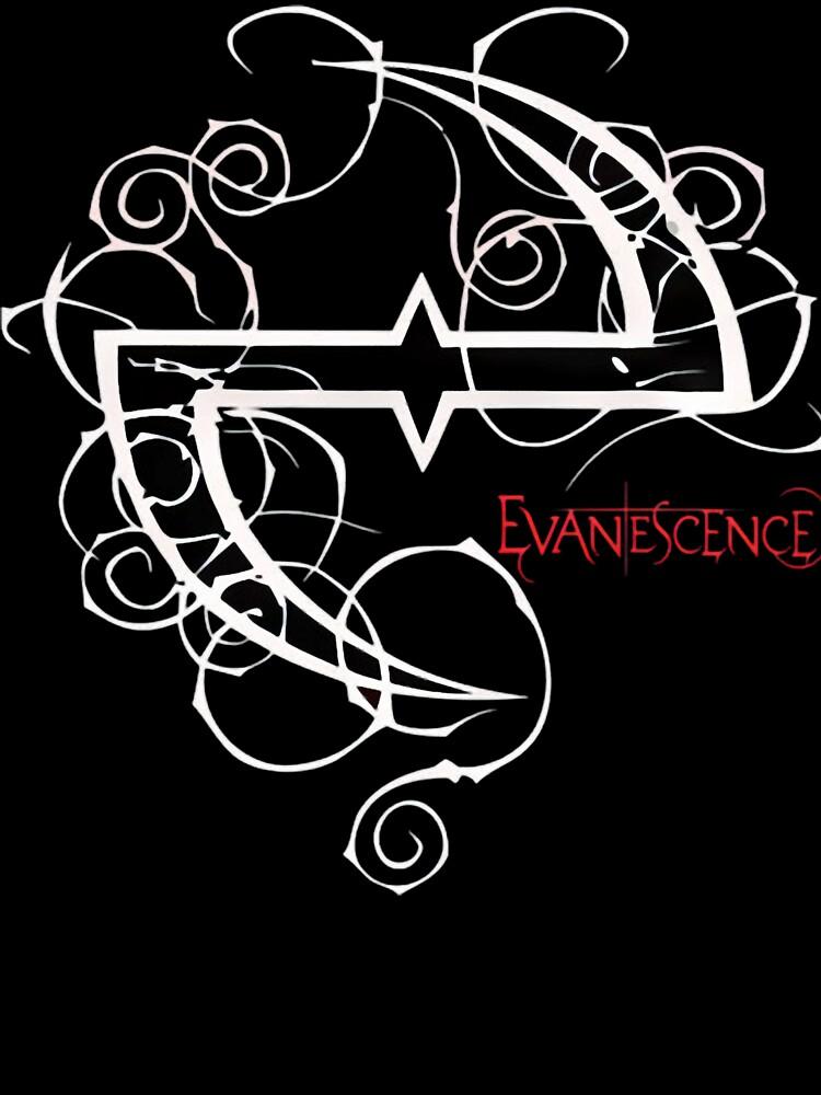 Evanescence Evanescence New Logo Oversized T-Shirt