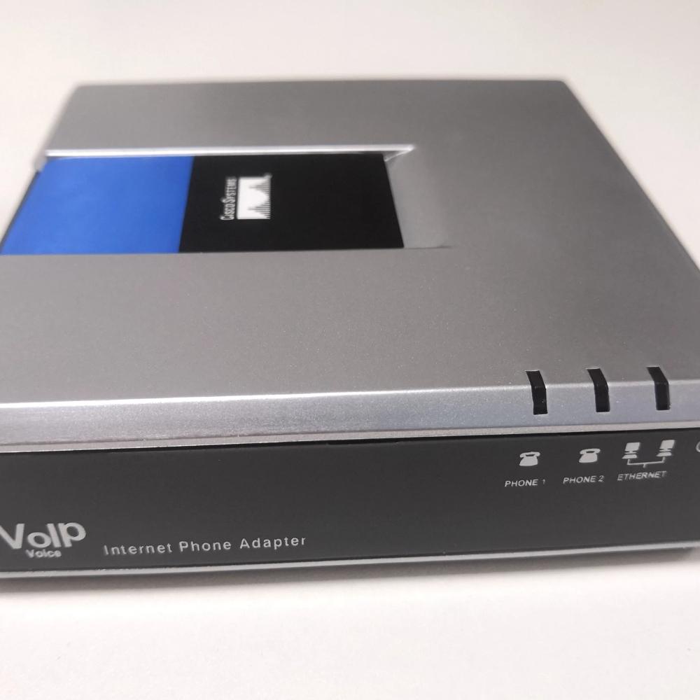 New Unlocked PAP2T SIP VOIP Phone Adapter with 2 FXS  Phone Ports VoIP Gateway