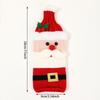 Runtowo 1pc Christmas Wine Bottle Cover, Santa Claus Snowman Reindeer Merry Christmas Decor for Home Xmas Gifts Navidad 2025