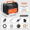 VEVOR Refrigerant Recovery Machine, 1 HP Dual Cylinder Portable AC Recovery Machine with 3000rpm Brushless Motor