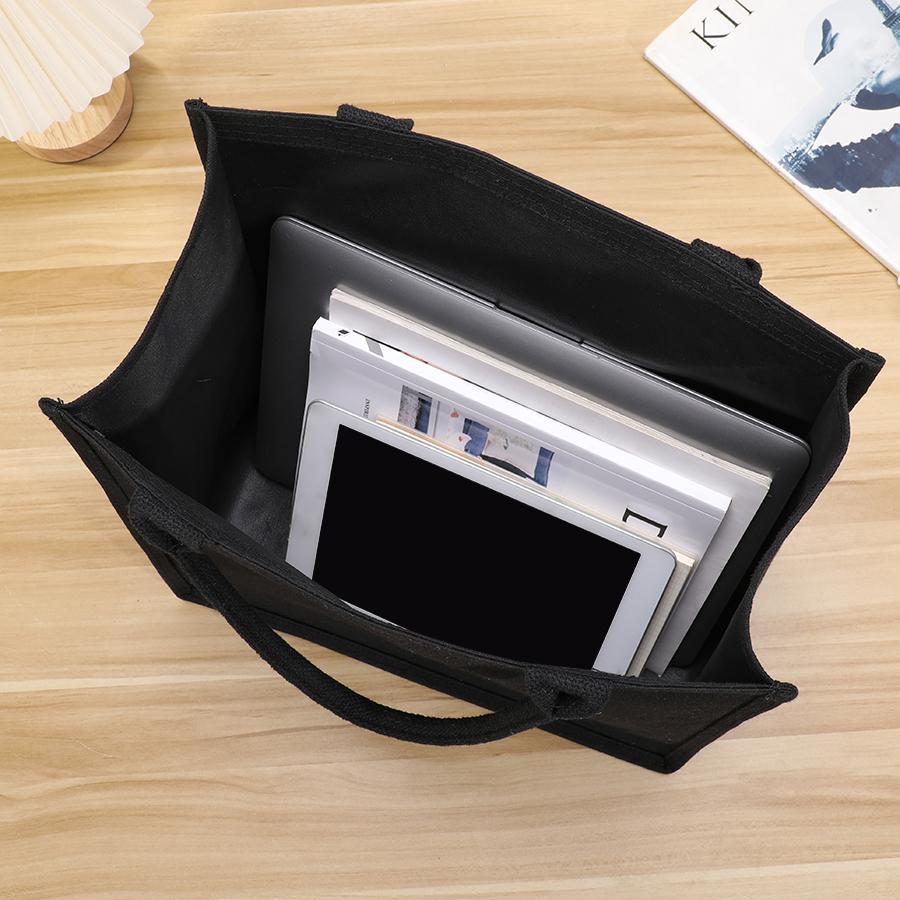 Canvas bags, portable tote bags, bento bags, versatile canvas bags, lunch box bags, simple for work