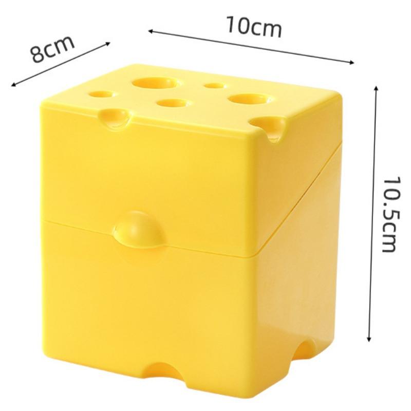 Cheese Storage Boxes Refrigerator Crisper Plastic Kitchen Organization Snack Jars Home Butter Storage Bins Sundries Container