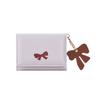 Wooden Bow~ Women's Wallet Cute Girl Portable Multifunctional Change Bag