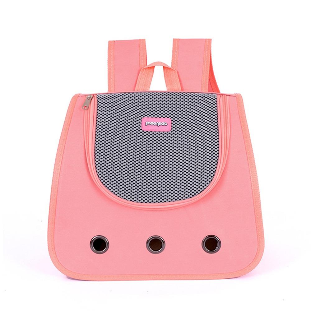 Lightweight Large Capacity Cat Carrier Bag Breathable Portable Pet Carrying Bag Pet Travel Backpack Puppy