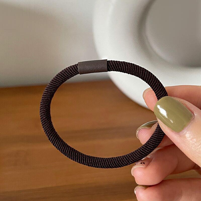 Temperament Rubber Band Female Hair Tie Hair Rope High Elastic Durable Rubber Band Hair Tie Headpiece