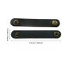 10Pcs PU Leather Earphone & Cable Organizer -Free Cord Winder, -C/Lightning/-A Compatible