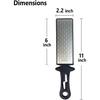 5-v-1 diamantový ostřící talíř nůž a nůžky Brusič Keramický ořezávátko nožů Oboustranný Voštinový povrch zrnitosti 400/1000 Venkovní