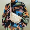New LiNing Fabric Crossbody Bag, Fanny Pack, Sling Bag Unisex Ecru ABDS132-2