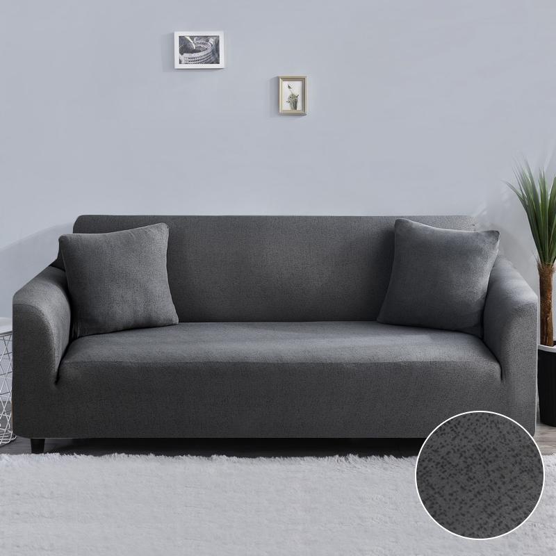 Texture Pattern Sofa Covers for Living Room All-inclusive Elastic Chair Couch Corner Sectional Sofa Cover Furniture Slipcover