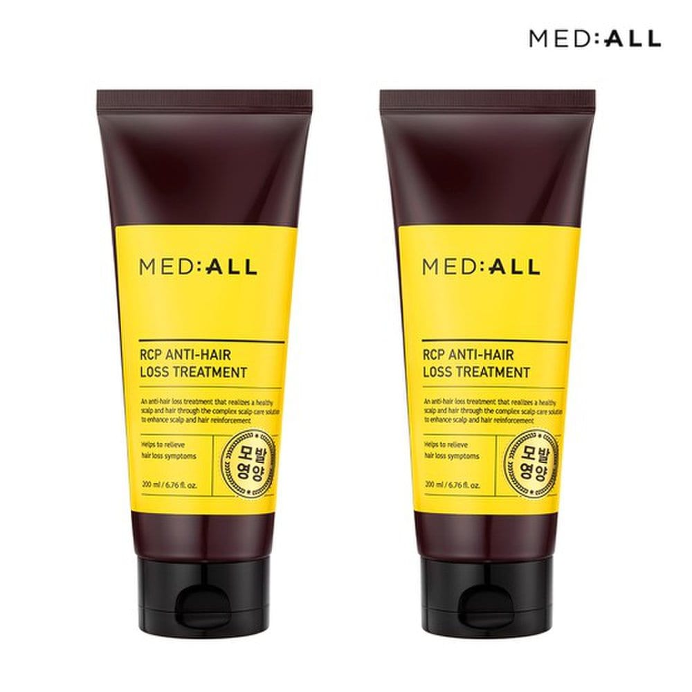 Scalp Cleansing Protein Hair Damage Care Treatment 200ml Woody Herbal Fragrance x2