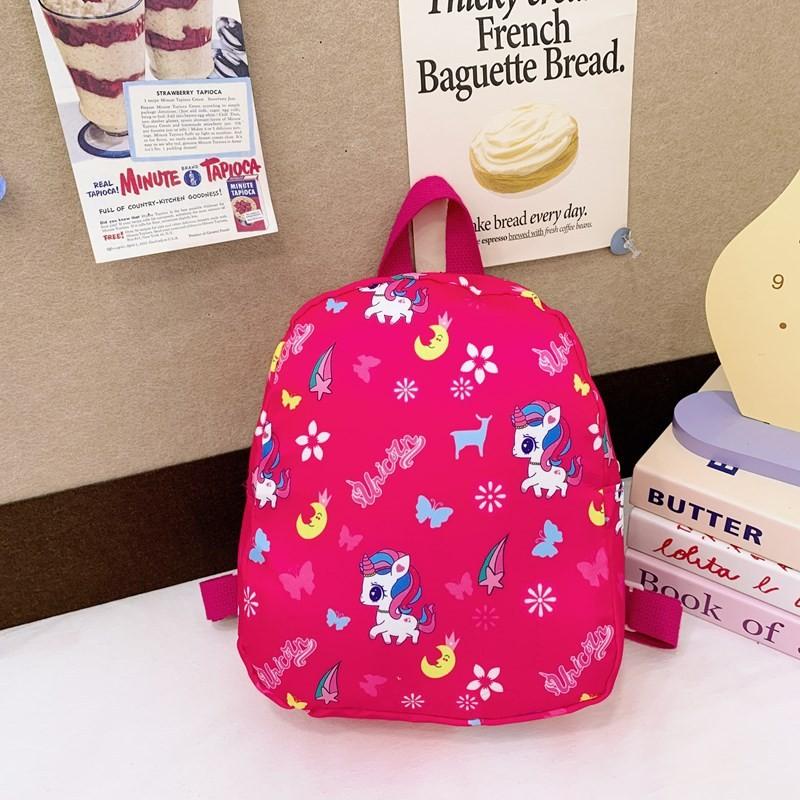 Kids Dinosaur Backpack With Cute Cartoon Design Lightweight Nylon For Use School