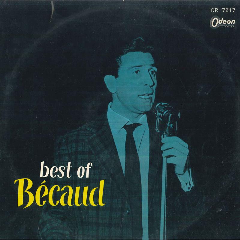 

LP Record GILBERT BECAUD - Best Of Becaud OR7217 ODEON Japan Obi Pop Used