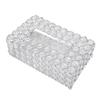 Crystal Tissue Box Paper Rack Office Table Accessories Tissue Case Holder Wedding Decoration