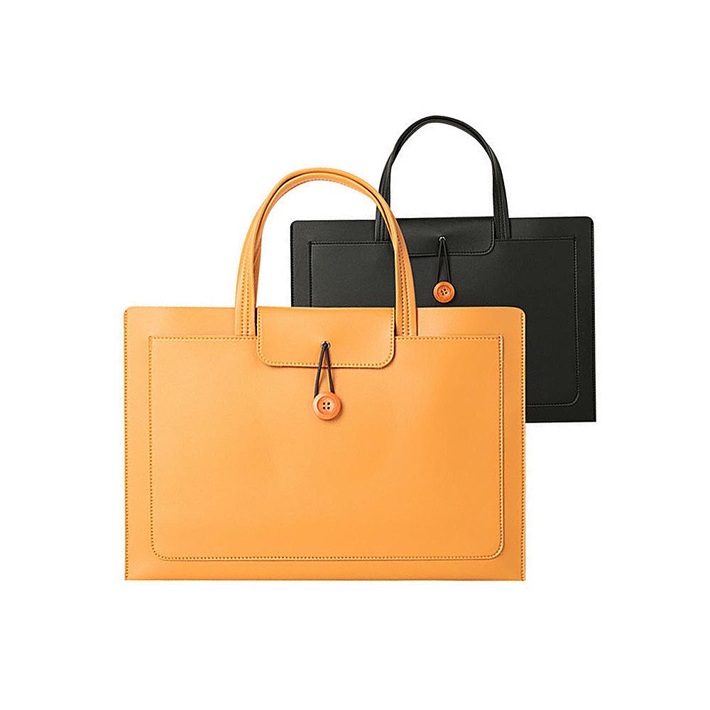 PU Leather Handheld Laptop & Tablet Bag for iPad Pro - Business Briefcase