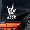 23x15cm Rock Gesture Rock N Roll Car Sticker Auto Body Bumper Windows Motorcycle Laptop Walls Vinyl Film Decal Car Accessories