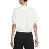 New Nike Sportswear Collection Women's Crew Neck Short Sleeve Cropped French Terry Top HJ0225-133
