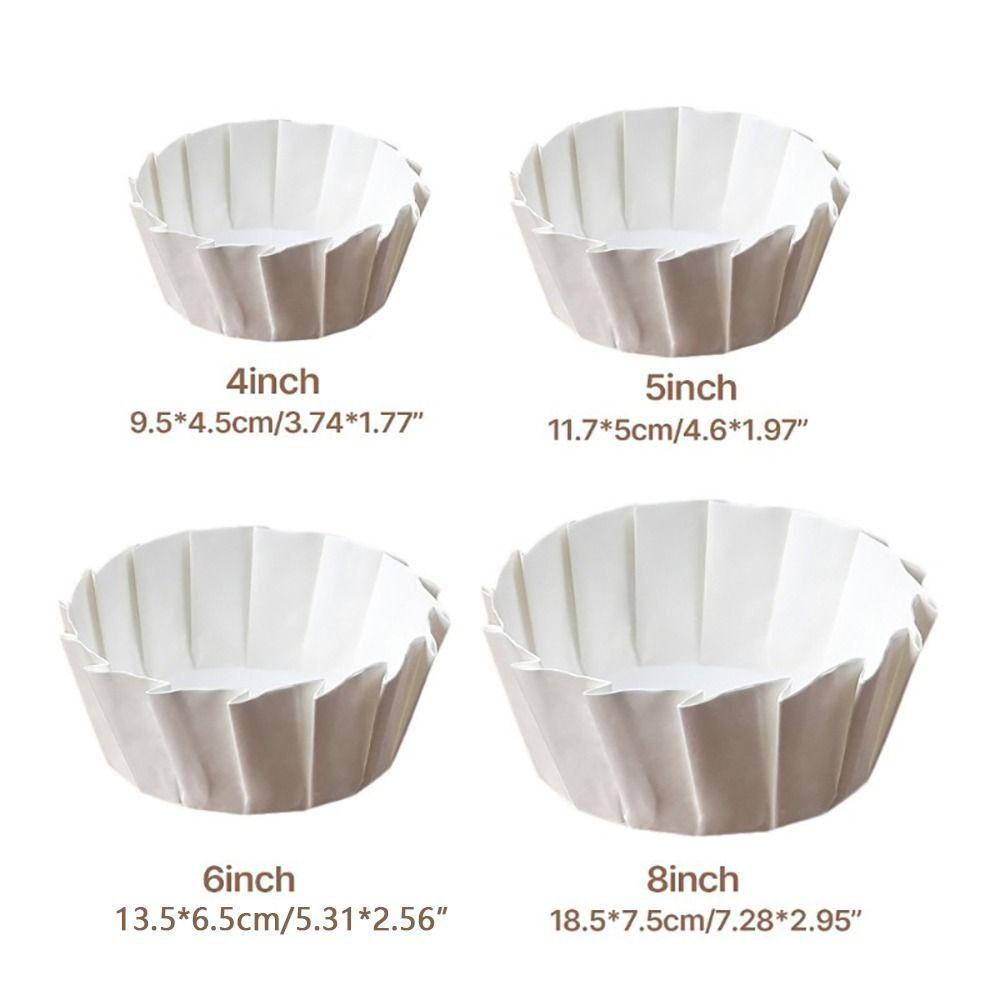 50Pcs Cake Wrap Basques Cake Paper Kitchen Baking Cupcake Liner  For Wedding Party Muffin Cake Mold