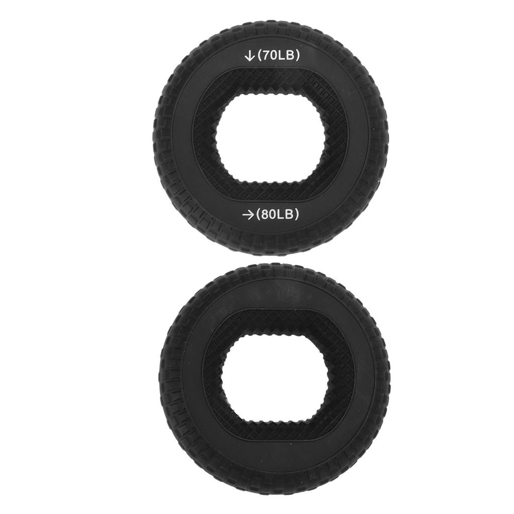 Grip Strength Trainer Ring Silicone Hand Grip Strengthener Forearm Finger Exerciser for Exercise