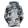 Jaqueta Softshell Camuflada Unissex: Fleece, À Prova de Vento, Impermeável, Com Capuz, Tamanho Grande Roupa para Montanhismo ao Ar Livre