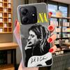 Retro Singer Kurt Cobain Phone Case For Xiaomi Redmi Note 15 14 13 12 11 10 Pro Plus 14S 12S 11S 11T 11E 10S Soft Fundas Shell R