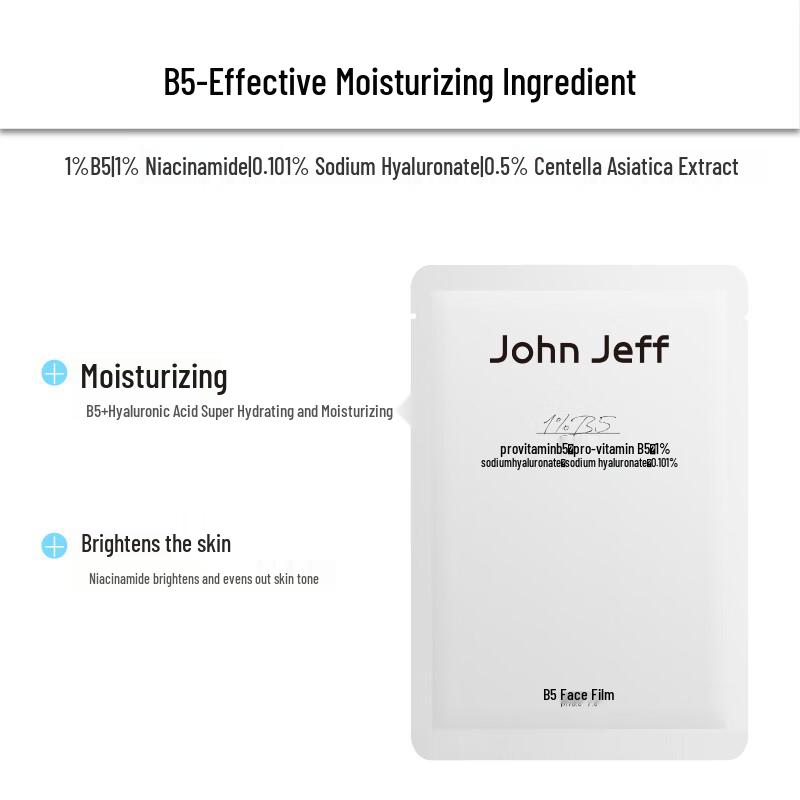John Jeff B5 Hydrating & Brightening Sheet Mask