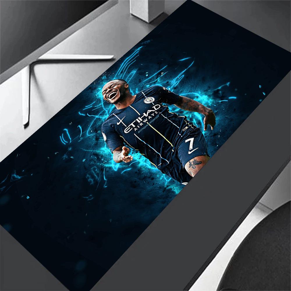Man City Player Celebration Large Mouse Pad Office Mouse Mats Desktop Mouse Pad Non-Slip Rubber Bottom Perfect Gift for Gamers