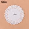 150pcs Lace Doilies Baking Paper Multi-function Placemats New Table Decoration Mat
