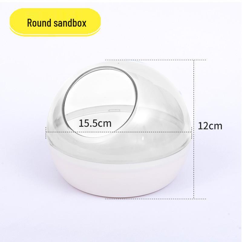 

Акриловий будиночок для купання золотого хом яка: Великий прозорий таз для ванни та піску подвійного призначення