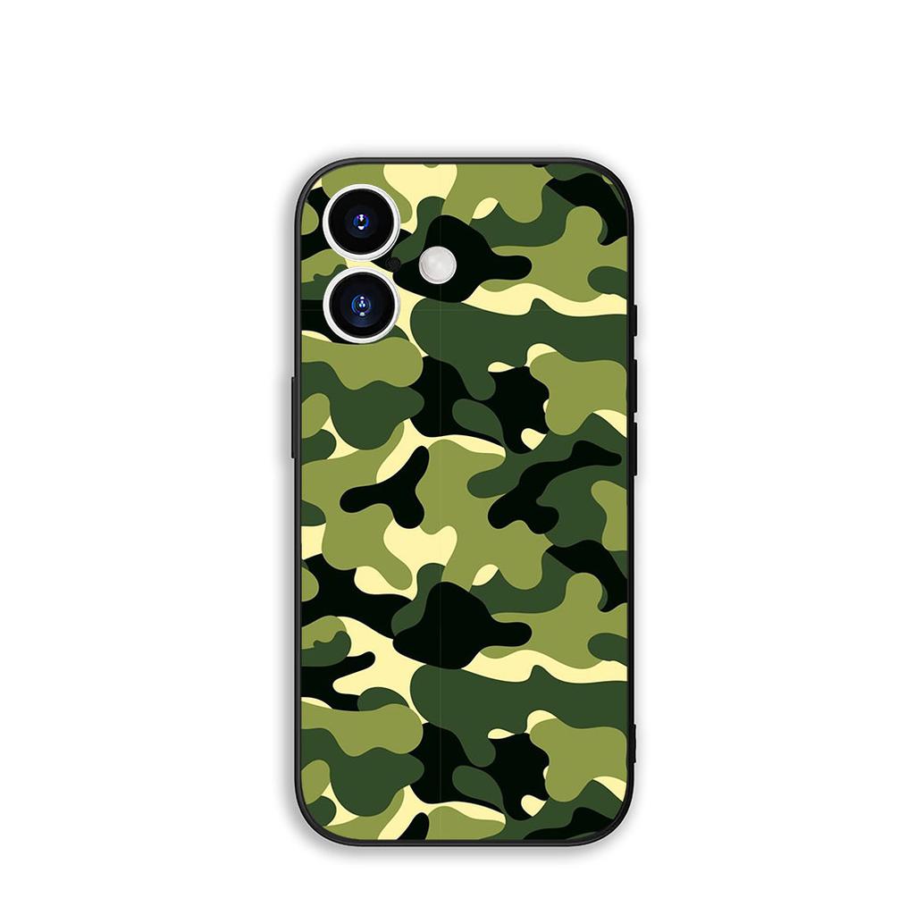 Phone Cover Camo Military Army Camouflage Pattern for Apple iPhone 17 11 16 Pro XS Max XR 6 7 8 Plus + 16E SE 2020 Air 5 8+ Case