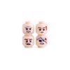 56pcs/Lot DIY Figures Head Building Blocks Accessories Laugh Cry Charming Angry Facial Expression Mini Bricks Toys Model Kids Gifts