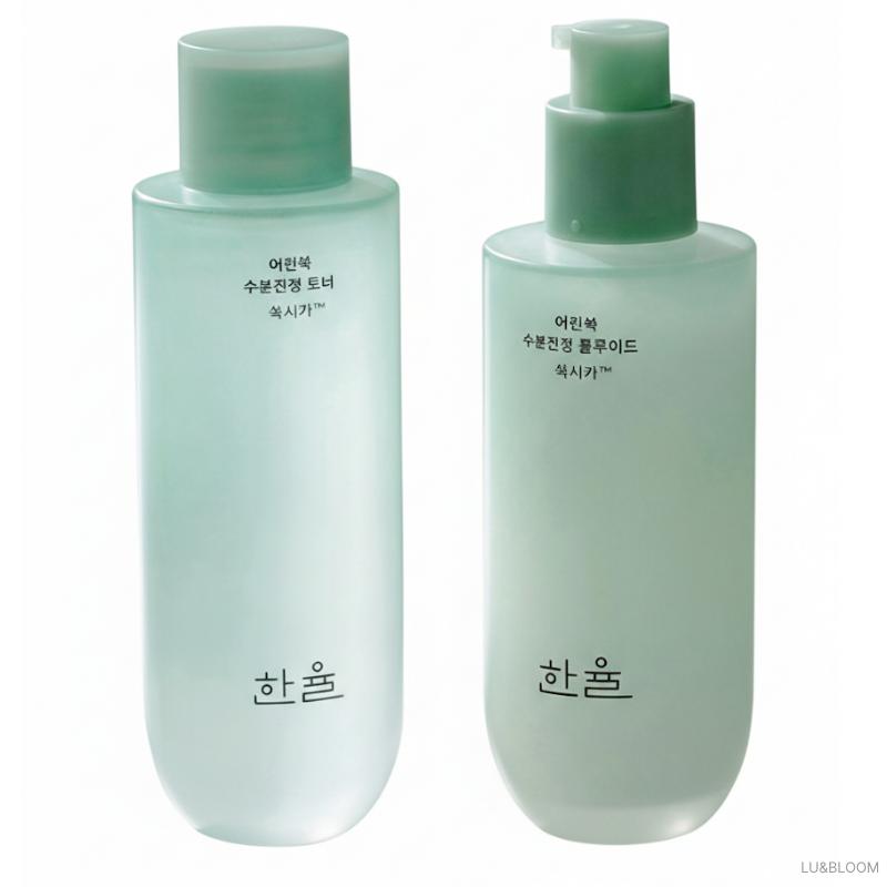 Hanyul Reines Artemisia Beruhigungsset (Toner 150ml + Flüssigkeit 125ml) (+Gratisgeschenk)