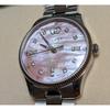 Used New and unused GUCCI GTimeless 30mm watch pink shell diamond YA1265062 women's Gucci mother of pearl