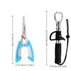 Multi-Functional Rust-Proof Fishing Pliers Set with Line Cutter