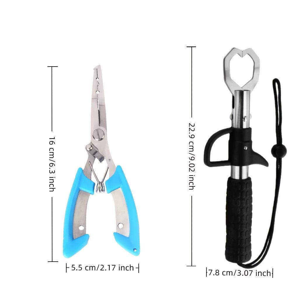 Multi-Functional Rust-Proof Fishing Pliers Set with Line Cutter