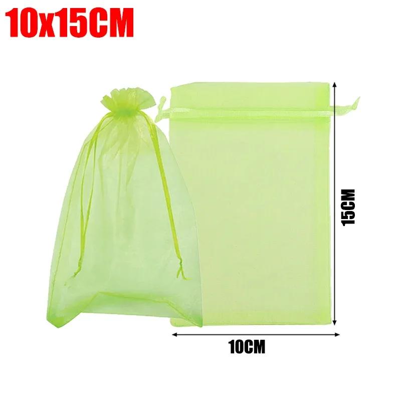 

Fruit Protection Drawstring Bags Reusable Insect Proof Mesh Bags Pest Barrier Covers for Fruit Trees Plants Home Garden Supplies (as the picture,10PCS)