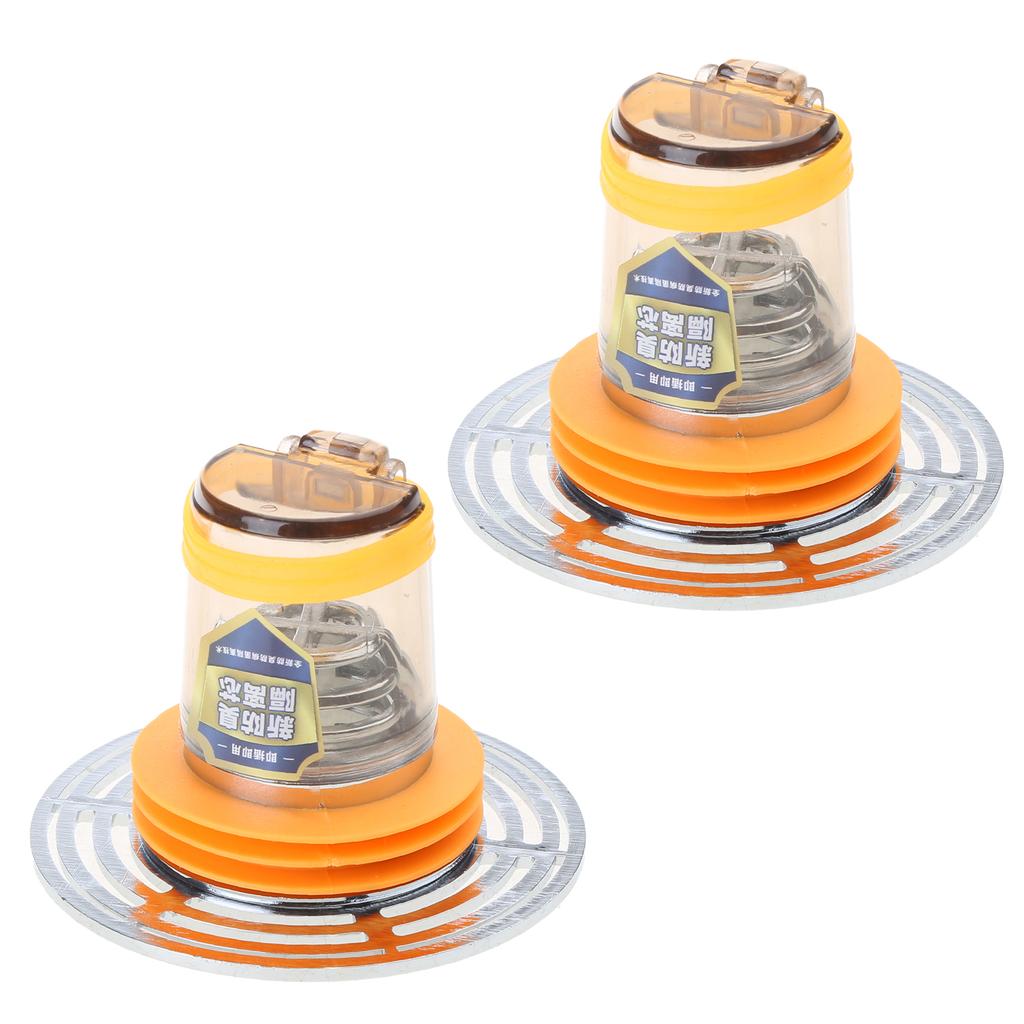 Universal Bathroom Drain Odor Blocker Anti-Odor Floor Drain Trap Plastic Drain Odor Stopper Effective for Bathrooms