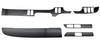 BRIGHTZ Mitsubishi Fuso Bluetec Canter Ultra-Mirror Finish Stainless Steel Black Plated Interior Panel Set (5 Pieces) [TRUCK-M-065] Bluetec Canter