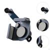 360° Rotatable Alloy Car Screen Phone Holder Corner Mount Non-obstructive View Clip Universal