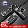 Для VOLKSWAGEN VW Шкіряний Чохол-Оболонка для Автомобільного Пульта Ключа Для Volkswagen VW Polo Golf Passat Tiguan Beetle Caddy T5 Up Eos Брелок